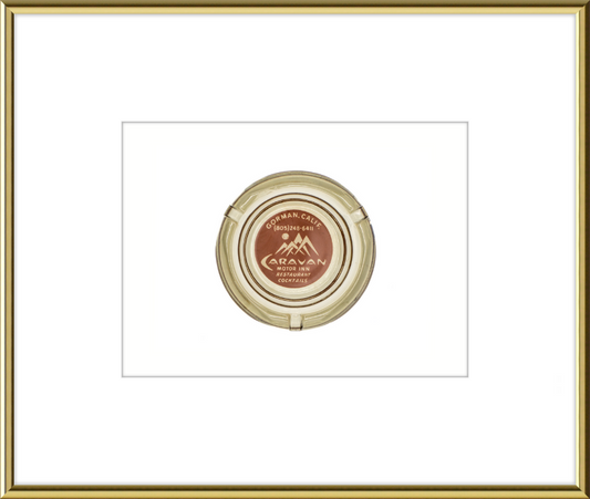Caravan Motor Inn Ashtray Wall Art