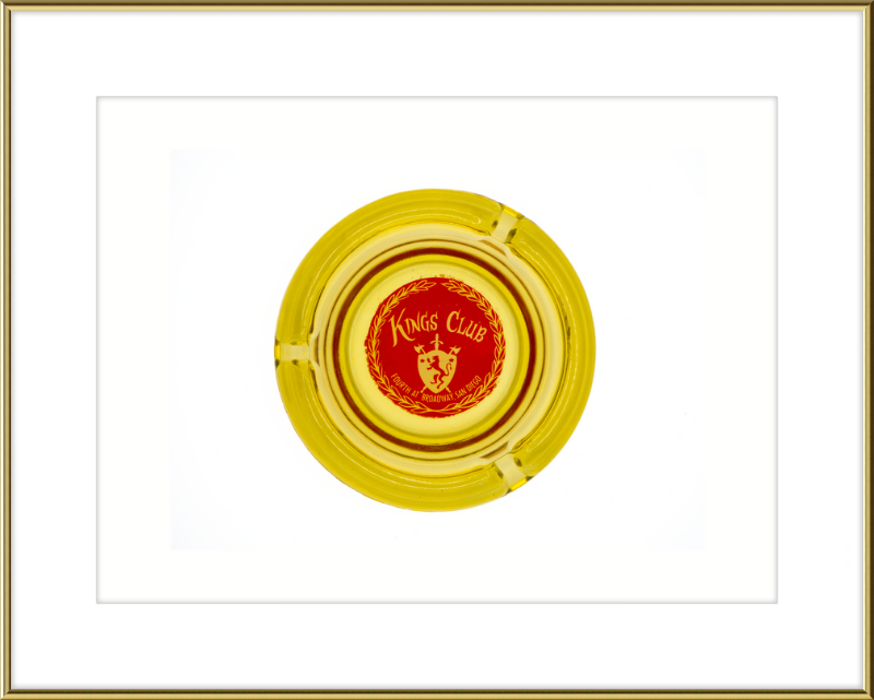 Kings Club Ashtray Wall Art