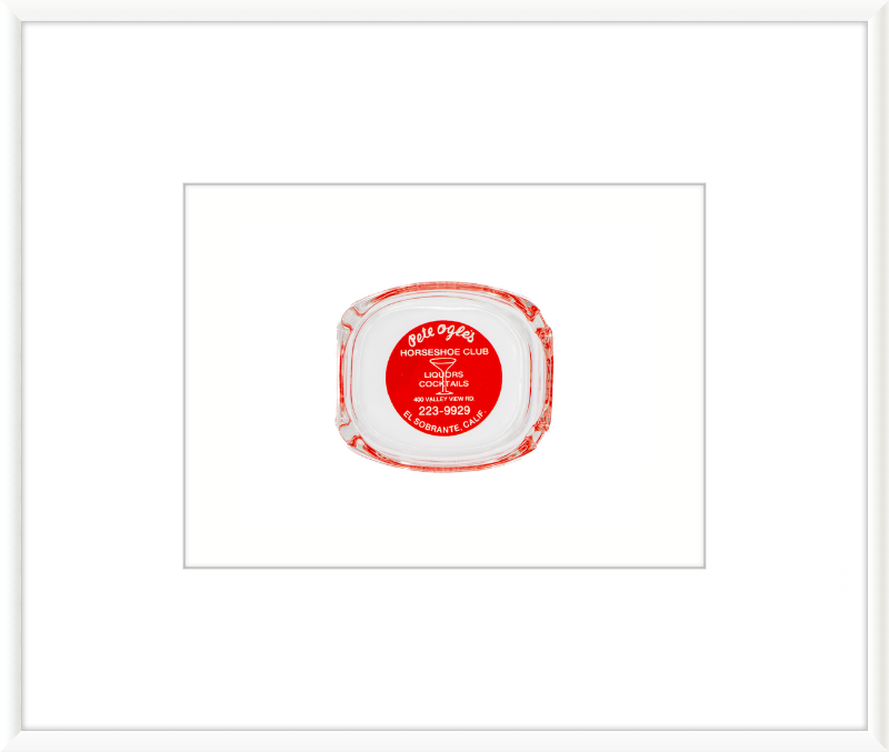 Pete Ogle's Horseshoe Club Ashtray Wall Art