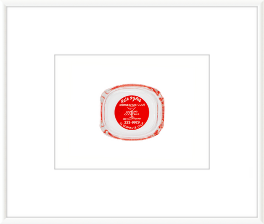 Pete Ogle's Horseshoe Club Ashtray Wall Art
