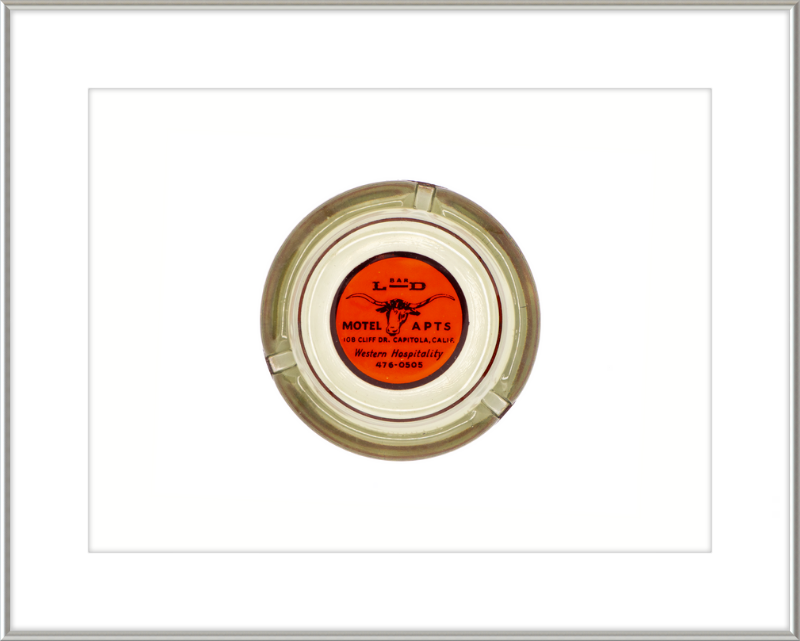 L Bar D Motel Apts Ashtray Wall Art