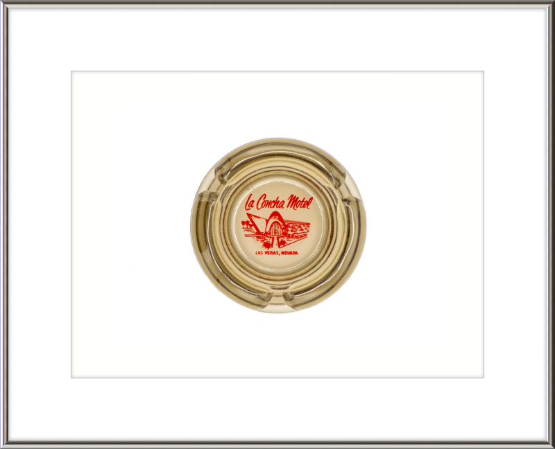 La Concha Motel Ashtray Wall Art