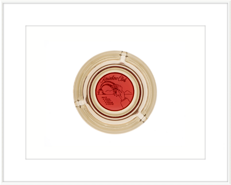 Rainbow Club Ashtray Wall Art