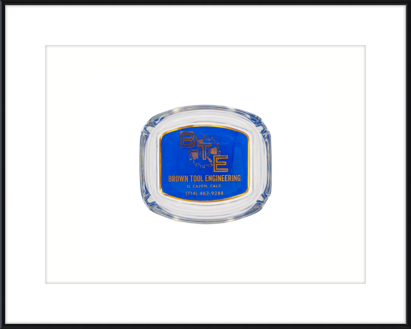 Brown Tool Engineering Ashtray Wall Art