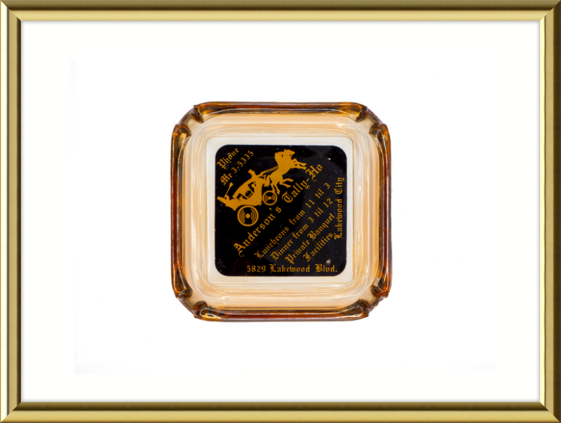 Anderson's Tally-Ho Ashtray Wall Art