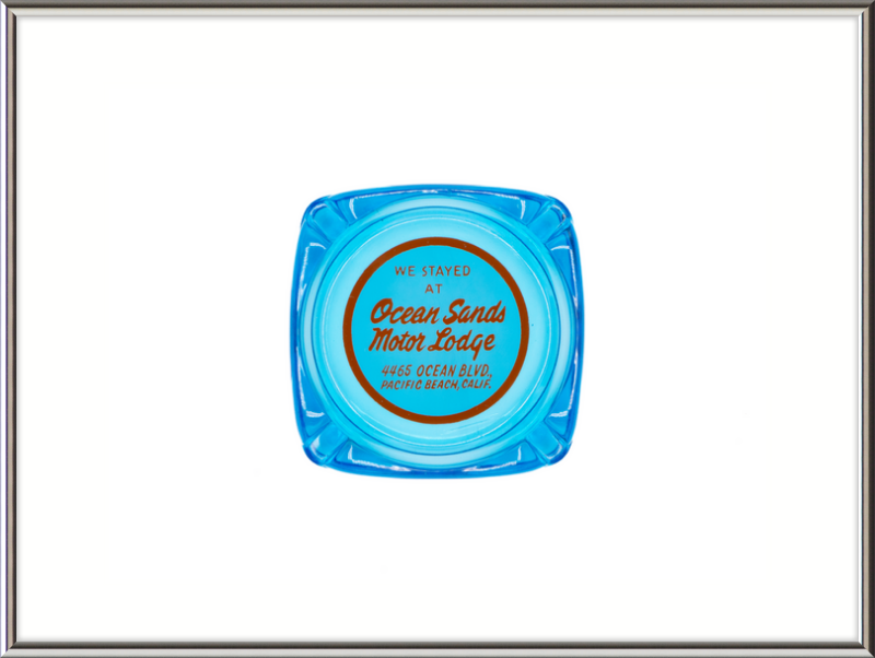 Ocean Sands Motor Lodge Ashtray Wall Art