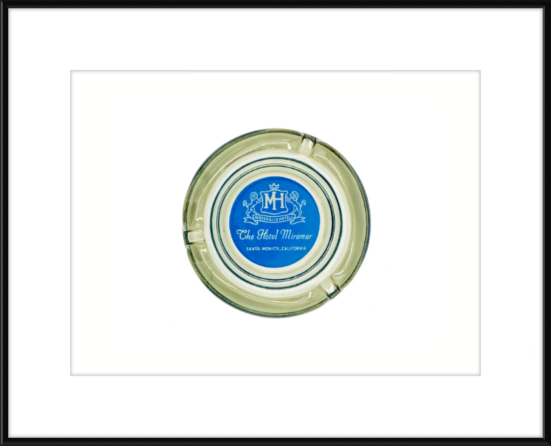 The Hotel Miramar Ashtray Wall Art