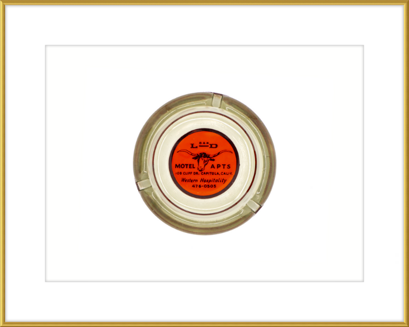 L Bar D Motel Apts Ashtray Wall Art