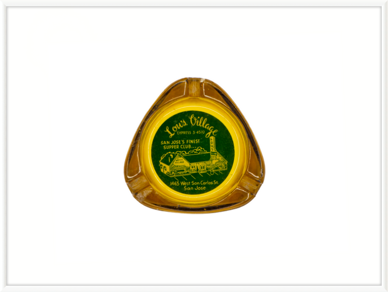 Lou's Village Ashtray Wall Art