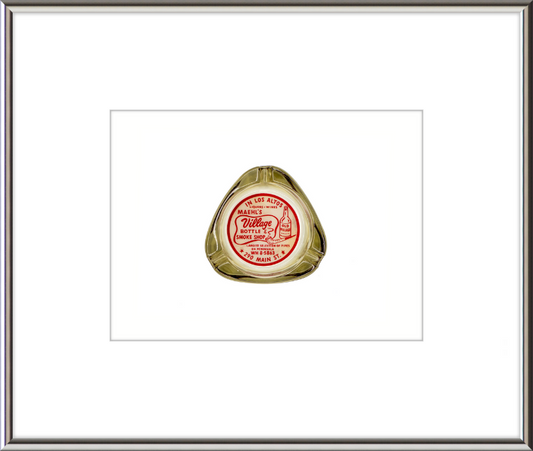 Maehl's Village Bottle & Smoke Shop Ashtray Wall Art