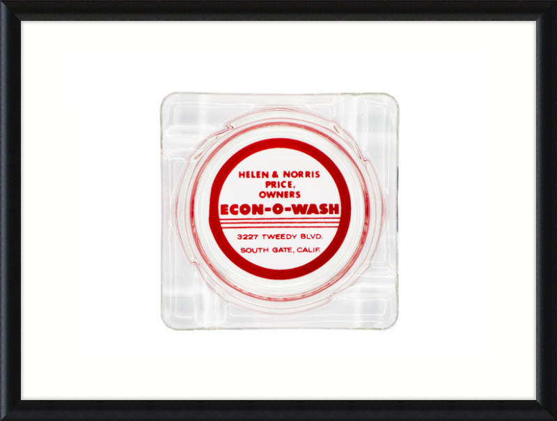 Econ-O-Wash Ashtray Wall Art