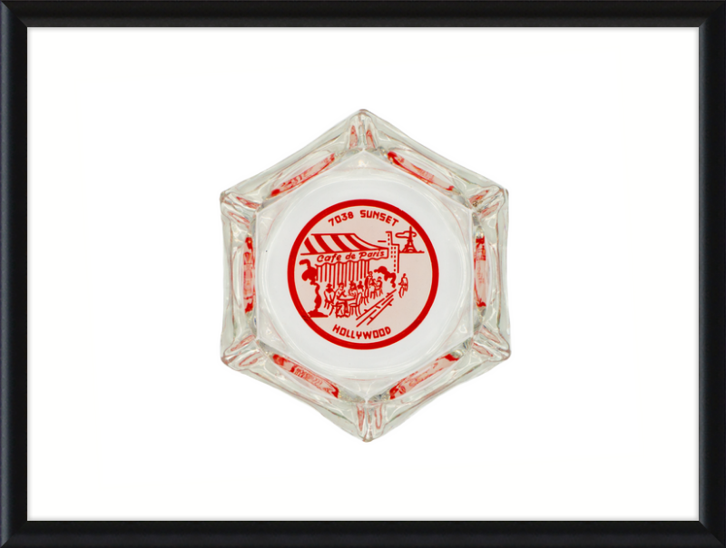 Cafe de Paris Ashtray Wall Art