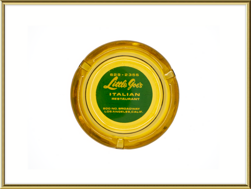 Little Joe's Italian Restaurant Ashtray Wall Art