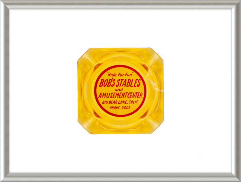 Bob's Stables and Amusement Center Ashtray Wall Art