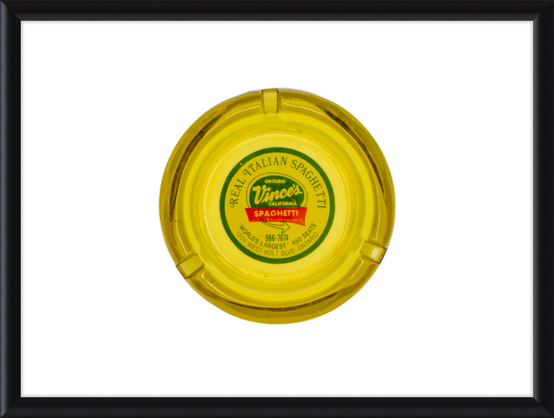 Vince's California Spaghetti Ashtray Wall Art