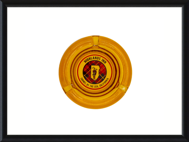Highlands Inn Ashtray Wall Art