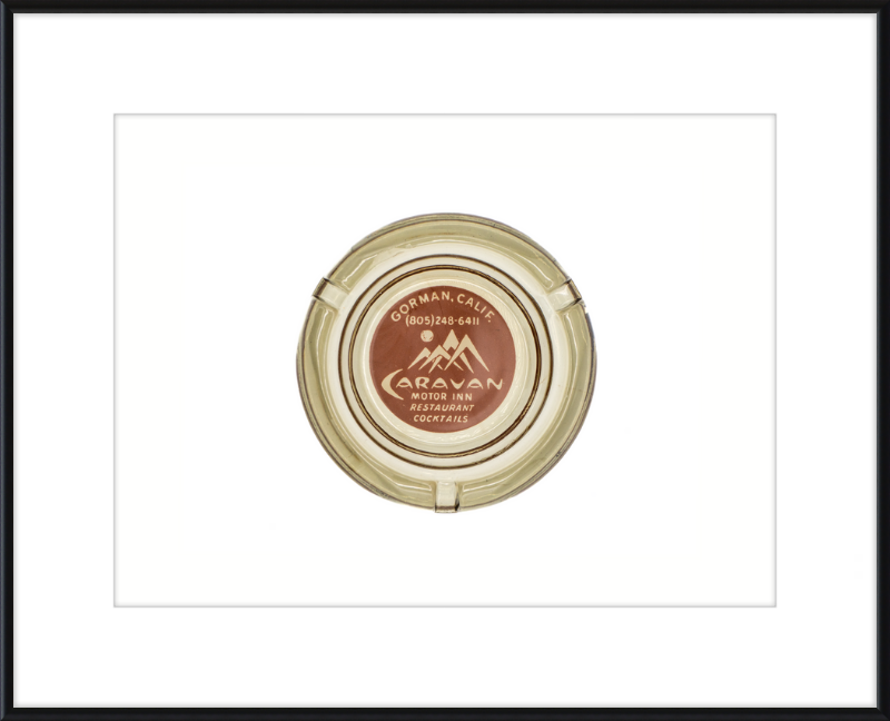 Caravan Motor Inn Ashtray Wall Art