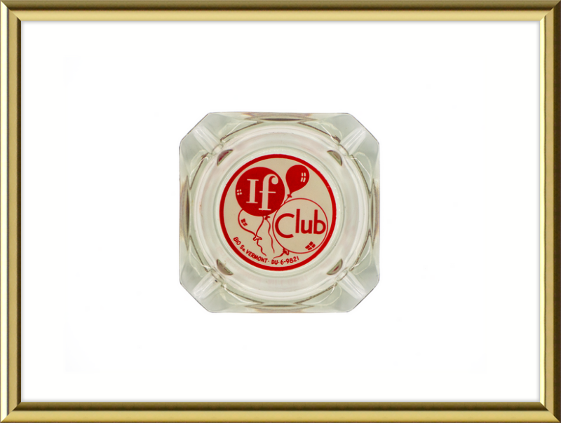 If Club Ashtray Wall Art