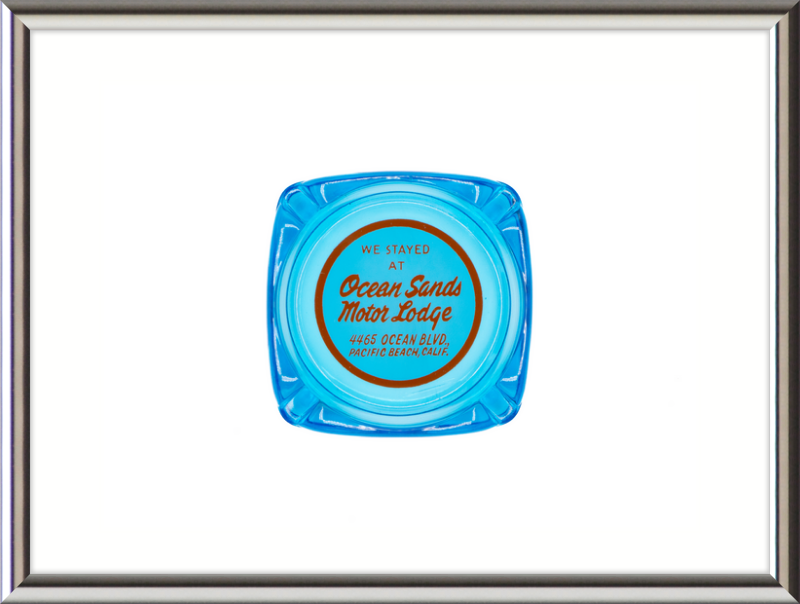 Ocean Sands Motor Lodge Ashtray Wall Art