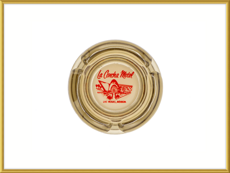 La Concha Motel Ashtray Wall Art