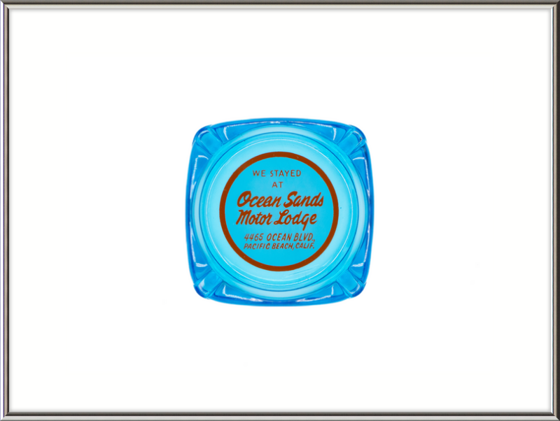 Ocean Sands Motor Lodge Ashtray Wall Art
