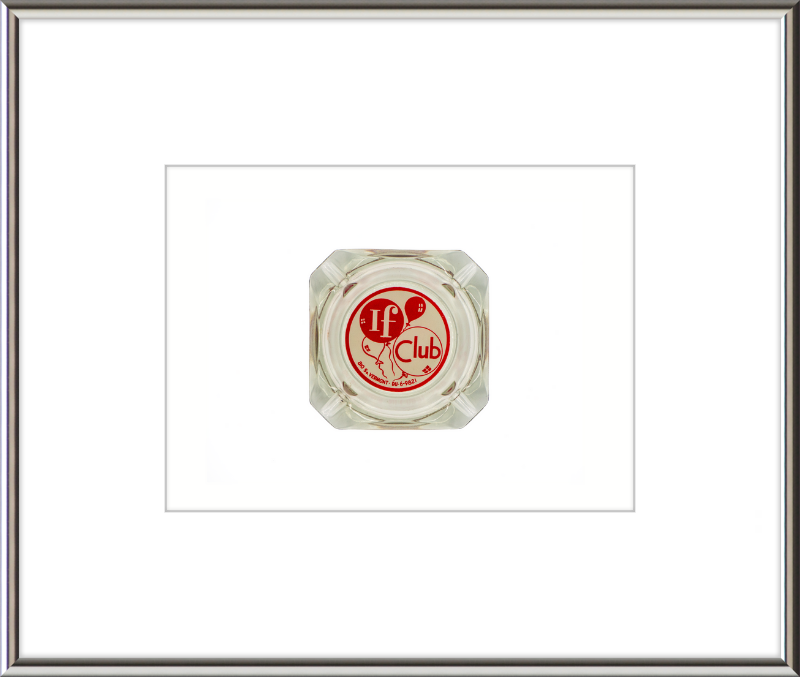 If Club Ashtray Wall Art