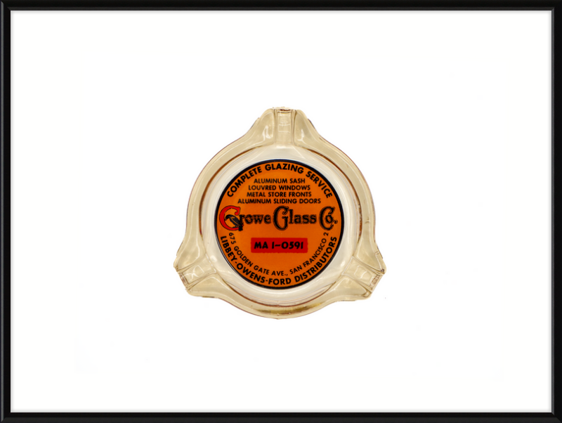 Growe Glass Co Ashtray Wall Art