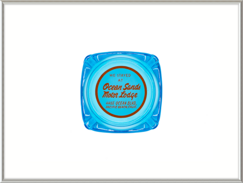Ocean Sands Motor Lodge Ashtray Wall Art