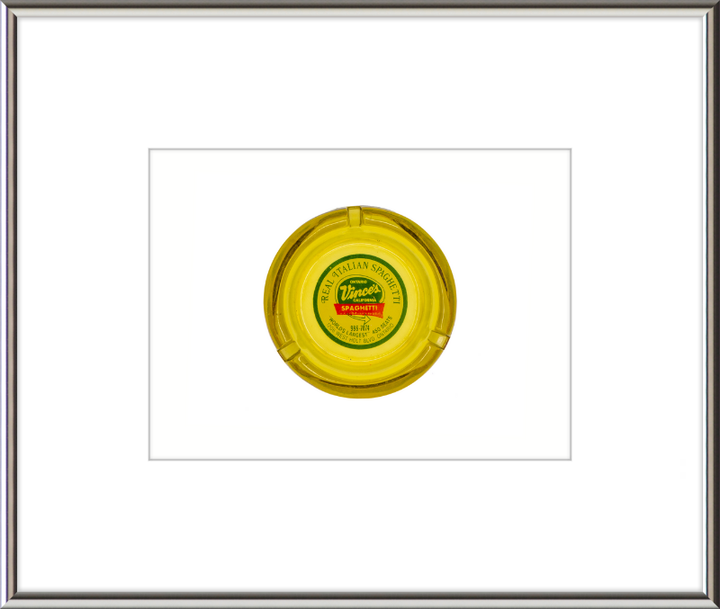 Vince's California Spaghetti Ashtray Wall Art