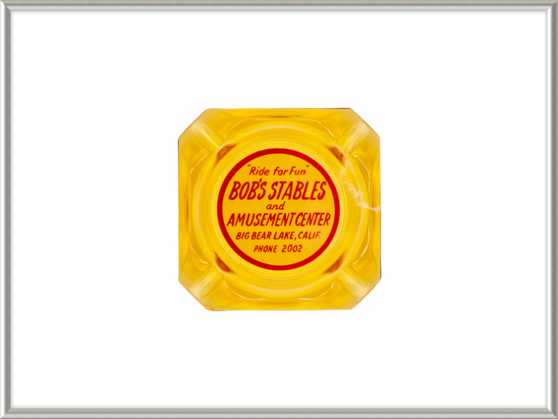 Bob's Stables and Amusement Center Ashtray Wall Art