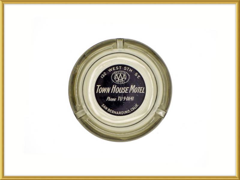 Town House Motel Ashtray Wall Art