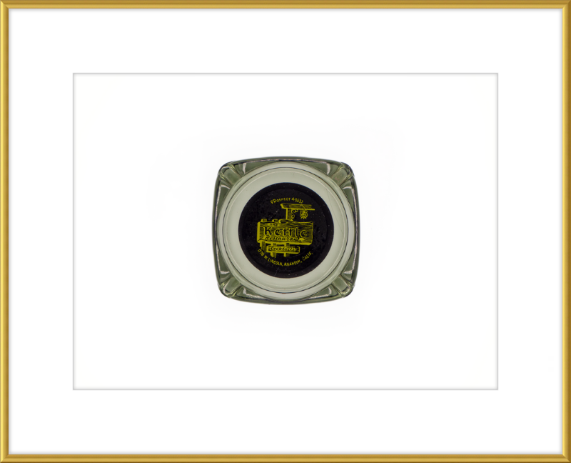 The Kettle Restaurant Ashtray Wall Art