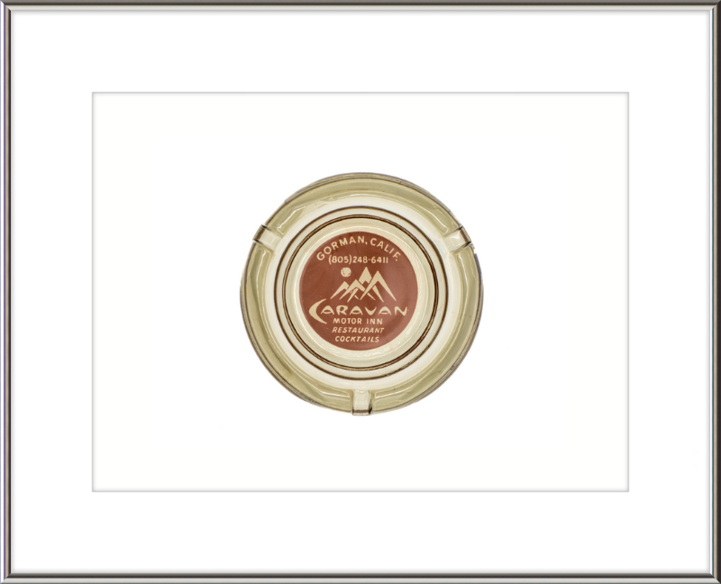 Caravan Motor Inn Ashtray Wall Art