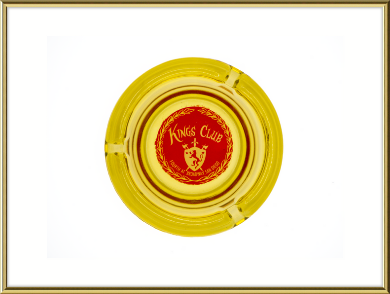 Kings Club Ashtray Wall Art