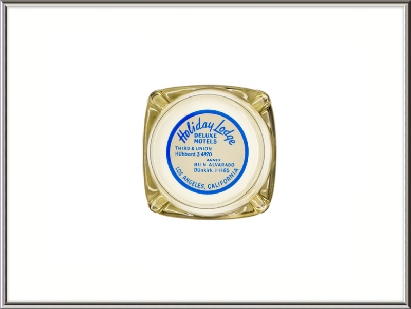 Holiday Lodge Deluxe Motels Ashtray Wall Art