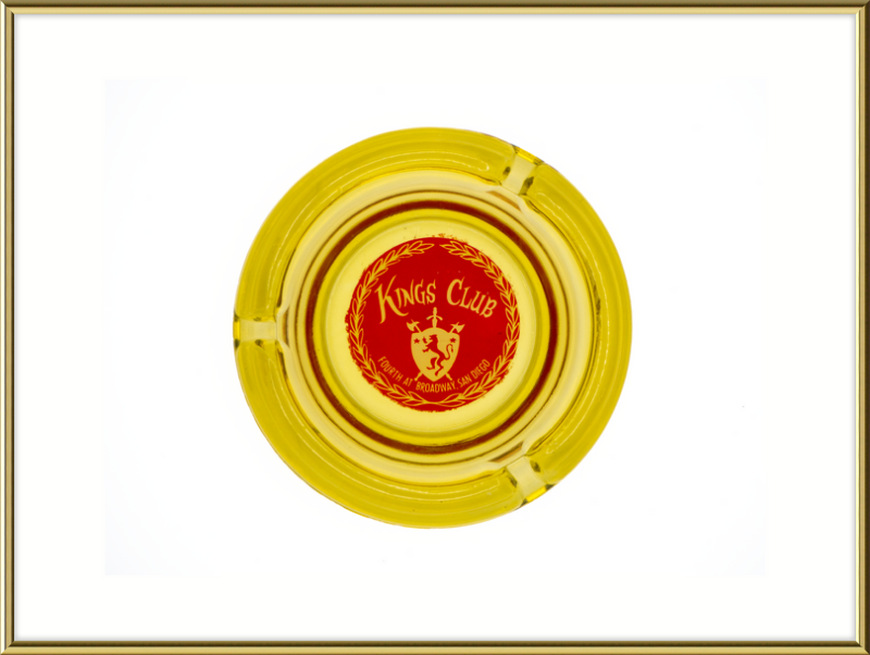 Kings Club Ashtray Wall Art