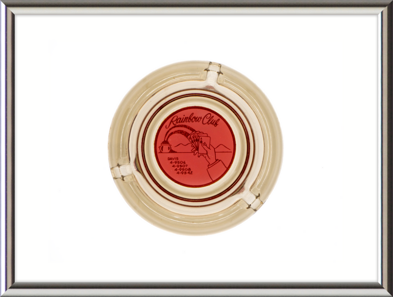 Rainbow Club Ashtray Wall Art