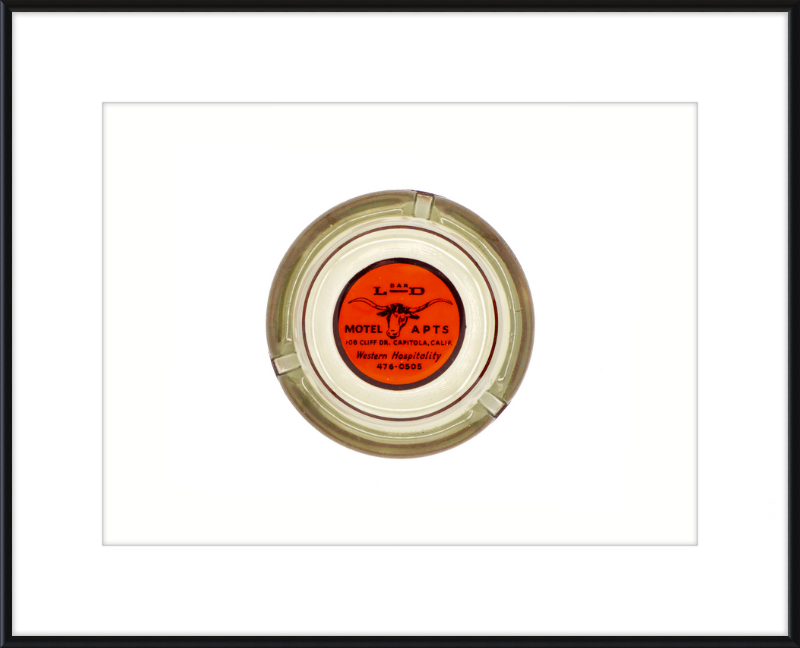 L Bar D Motel Apts Ashtray Wall Art