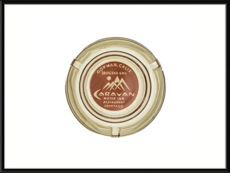 Caravan Motor Inn Ashtray Wall Art