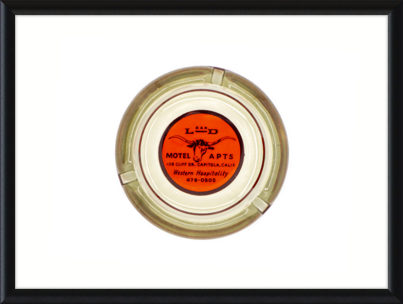 Bar L-D Motel Apts Ashtray Wall Art