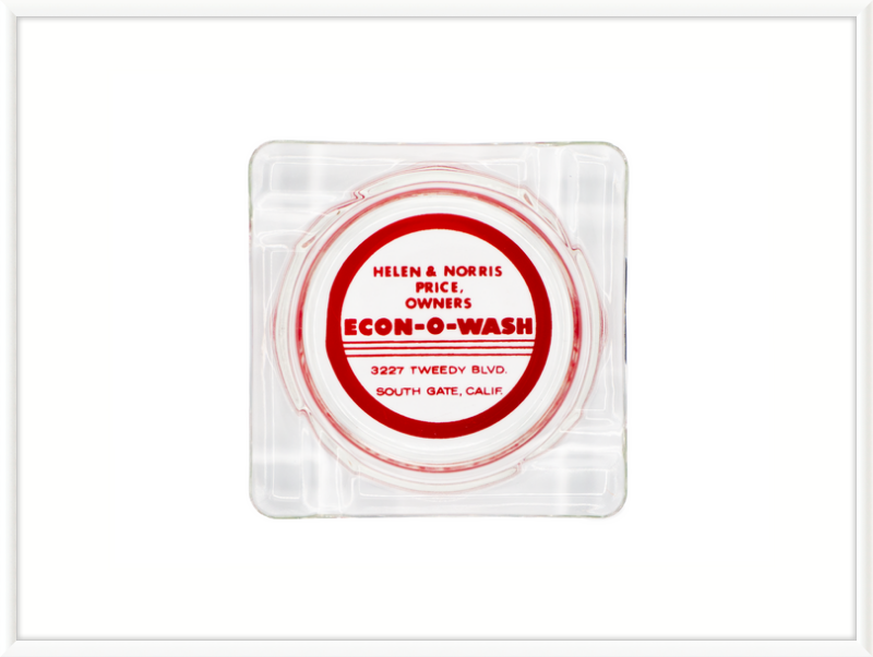 Econ-O-Wash Ashtray Wall Art