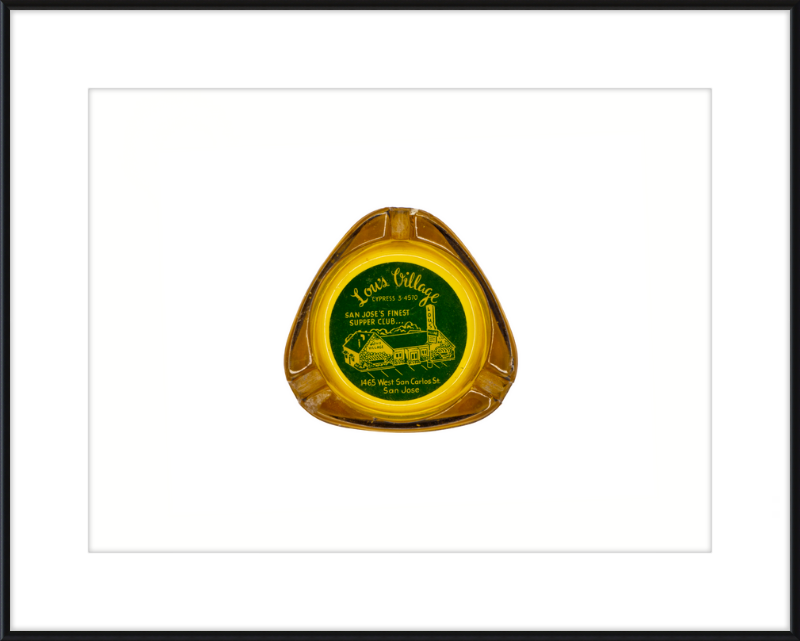 Lou's Village Ashtray Wall Art