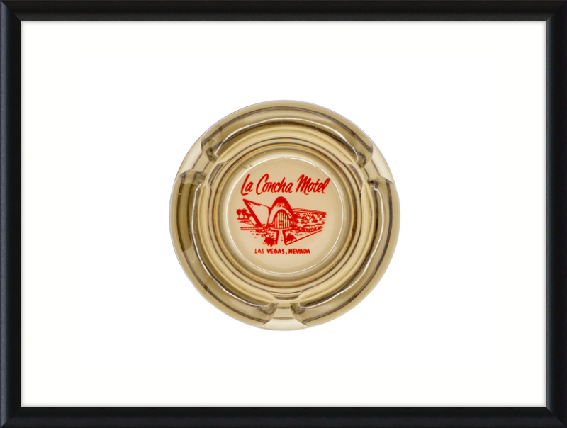 La Concha Motel Ashtray Wall Art