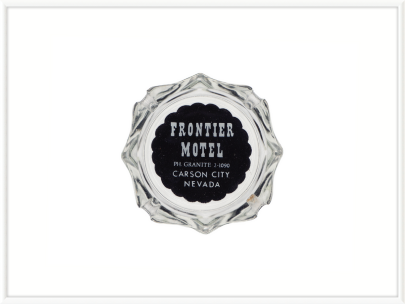 Frontier Motel Ashtray Wall Art