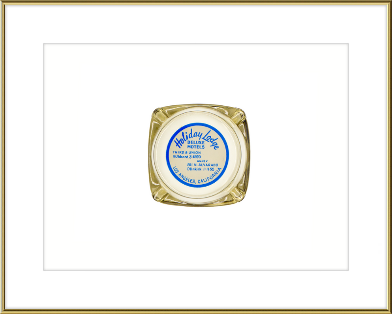 Holiday Lodge Deluxe Motels Ashtray Wall Art
