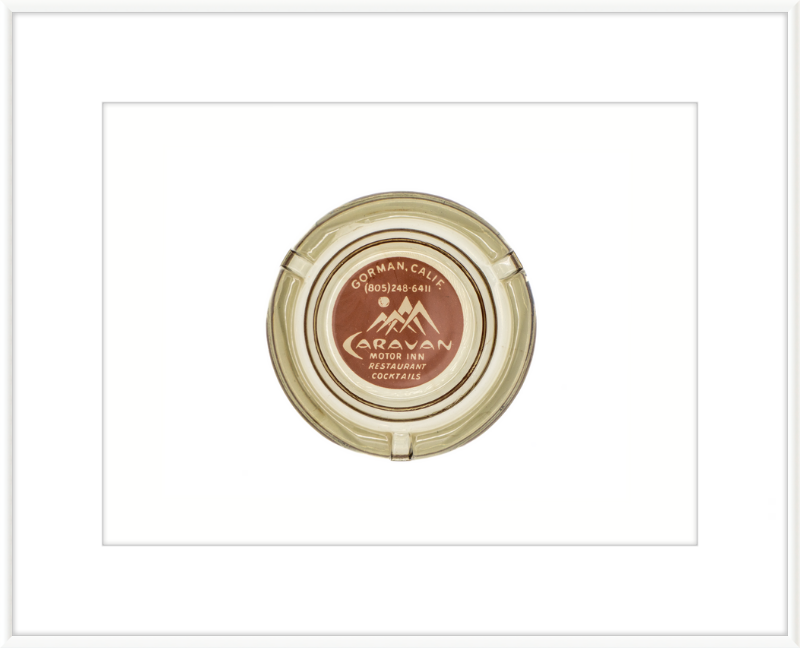 Caravan Motor Inn Ashtray Wall Art
