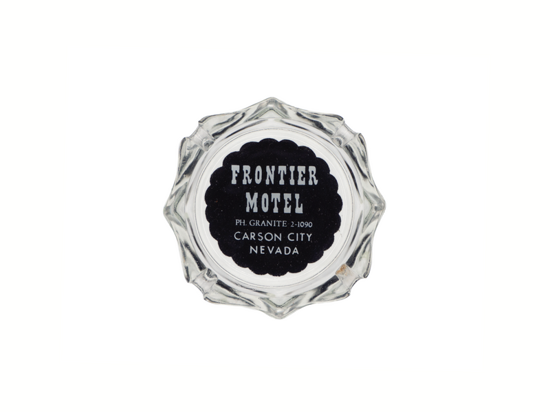 Frontier Motel Ashtray Wall Art