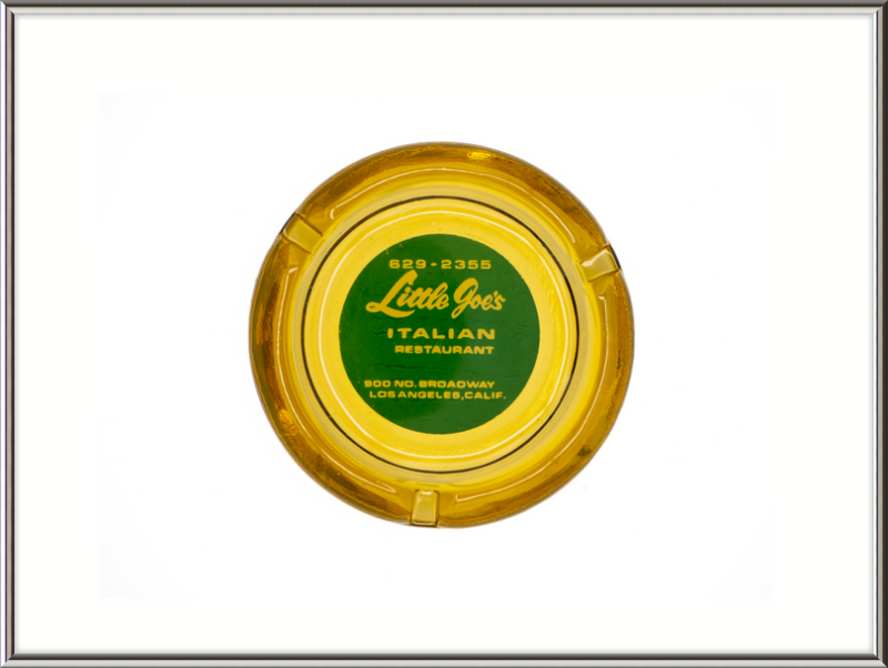 Little Joe's Italian Restaurant Ashtray Wall Art