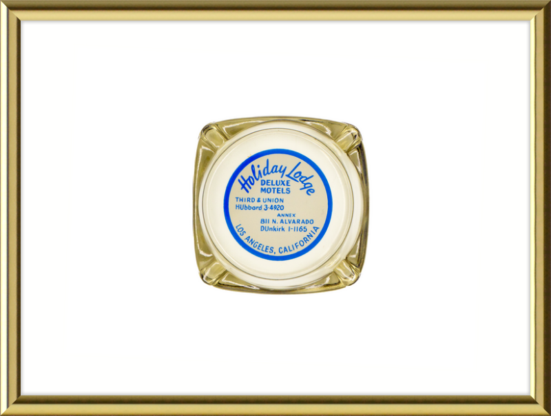 Holiday Lodge Deluxe Motels Ashtray Wall Art