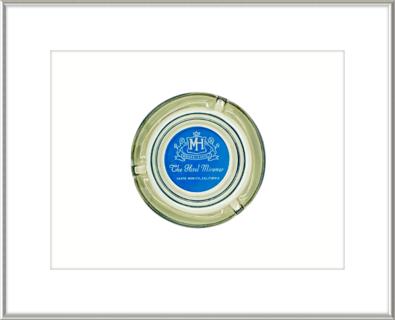 The Hotel Miramar Ashtray Wall Art